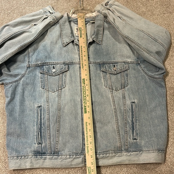 LEVIS Embroidered Unisex Pride Liberation Truckers Jacket, Extra Large XL - Picture 12 of 12